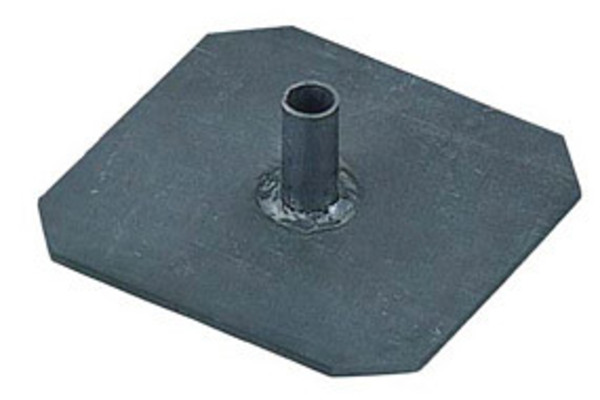 Lead Earth Plate with Pipe